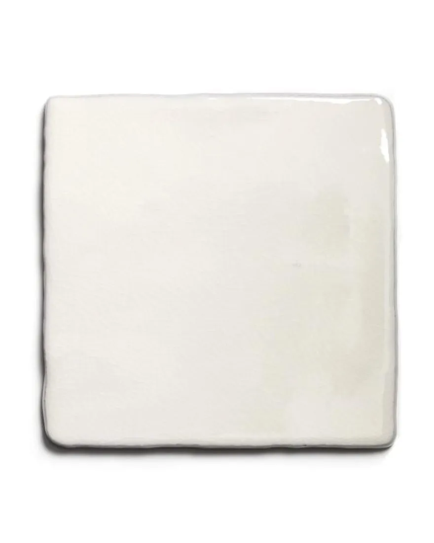 Kakel Mayfair - Krackelerad antikvit 13 x 13 cm blank, lätt vågigt