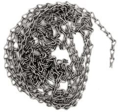 Kakelugnskedja spjälledare - Nickel 2 m