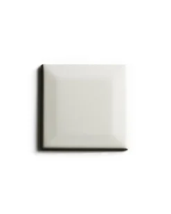Kakel Victoria - Fasad kant 7,5 x 7,5 cm elfenbensvit, blank