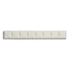 Kakel York - Dekorlist relief 2,5 x 19,8 cm mandel