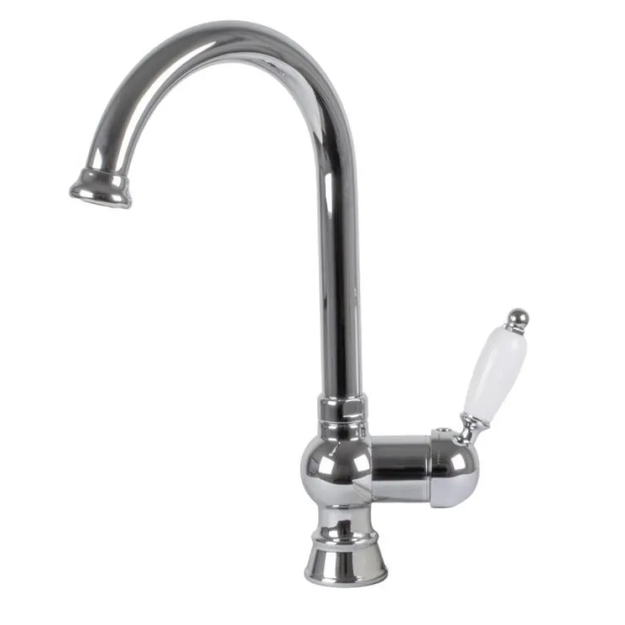 Köksblandare Nottingham svanhals - Krom