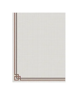 Klinkerfris hörn - Mosaik Mayfair Röd