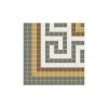 Klinkerfris hörn - Mosaik Regent Grön