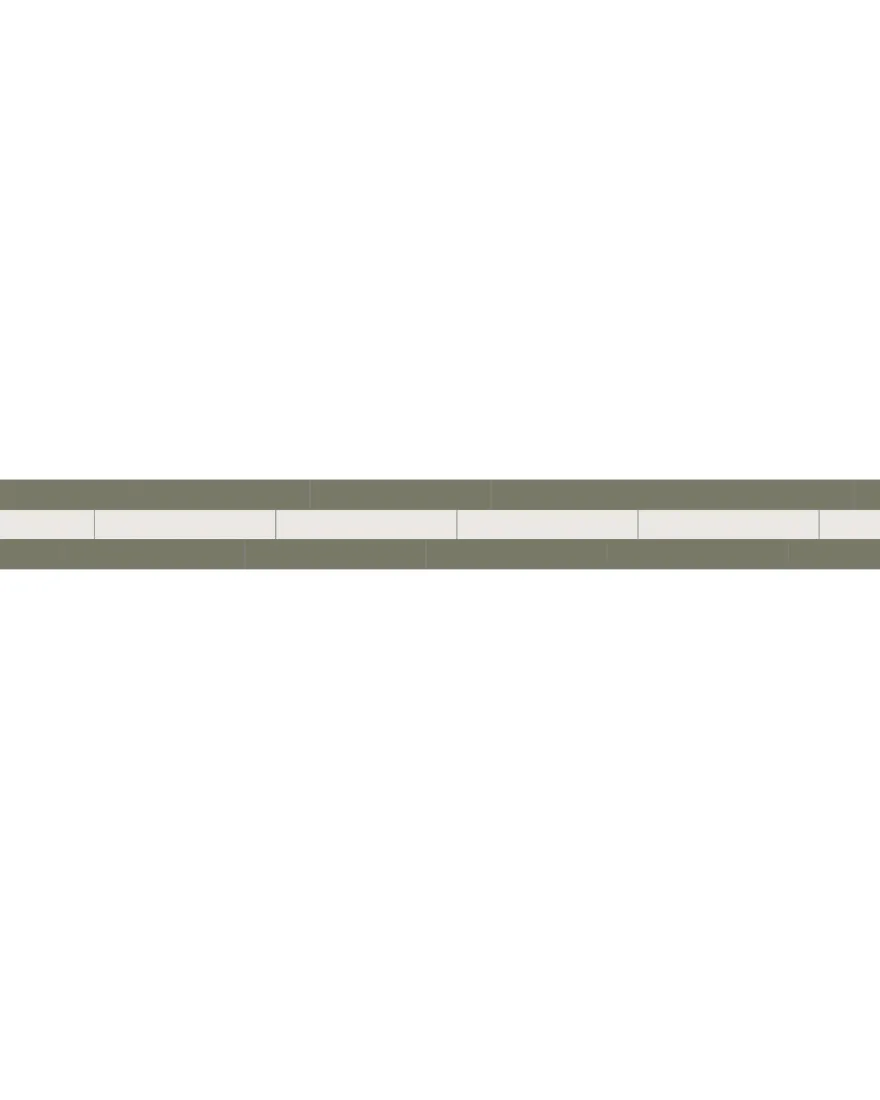 Klinkerfris - 75 mm Australian green/vit