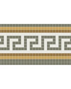 Klinkerfris - Mosaik Regent Grön