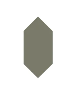 Klinker - Hexagondiamant 7 x 15 cm Australian green