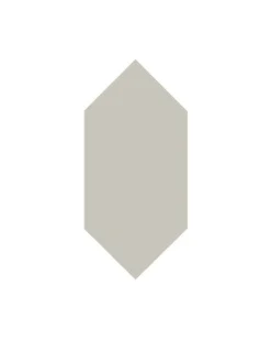 Klinker - Hexagondiamant 7 x 15 cm pärlgrå