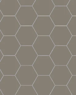 Klinker - Hexagon 15 x 15 cm grå
