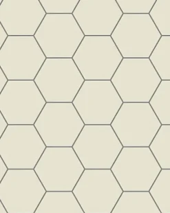 Klinker - Hexagon 15 x 15 cm gulvit