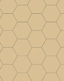 Klinker - Hexagon 15 x 15 cm honung