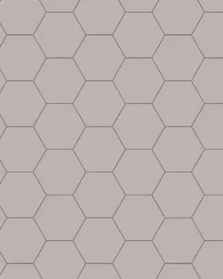 Klinker - Hexagon 10 x 10 cm lavendel