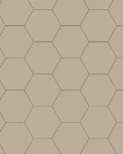Klinker - Hexagon 15 x 15 cm linne