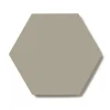 Klinker - Hexagon 15 x 15 cm ljusgrå