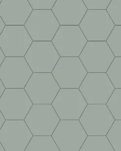 Klinker - Hexagon 15 x 15 cm ljusgrön