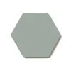 Klinker - Hexagon 10 x 10 cm ljusgrön