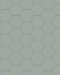 Klinker - Hexagon 10 x 10 cm ljusgrön
