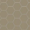 Klinker - Hexagon 15 x 15 cm mullvadsgrå