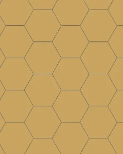 Klinker - Hexagon 15 x 15 cm ockragul