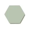 Klinker - Hexagon 10 x 10 cm pistasch
