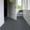 Klinker - Hexagon 10 x 10 cm svart