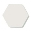 Klinker - Hexagon 15 x 15 cm vit