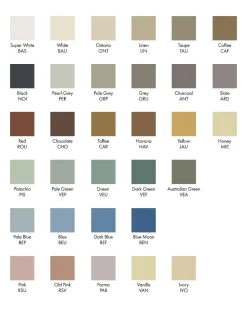 Klinker - Kvadrat 5 x 5 cm elfenben