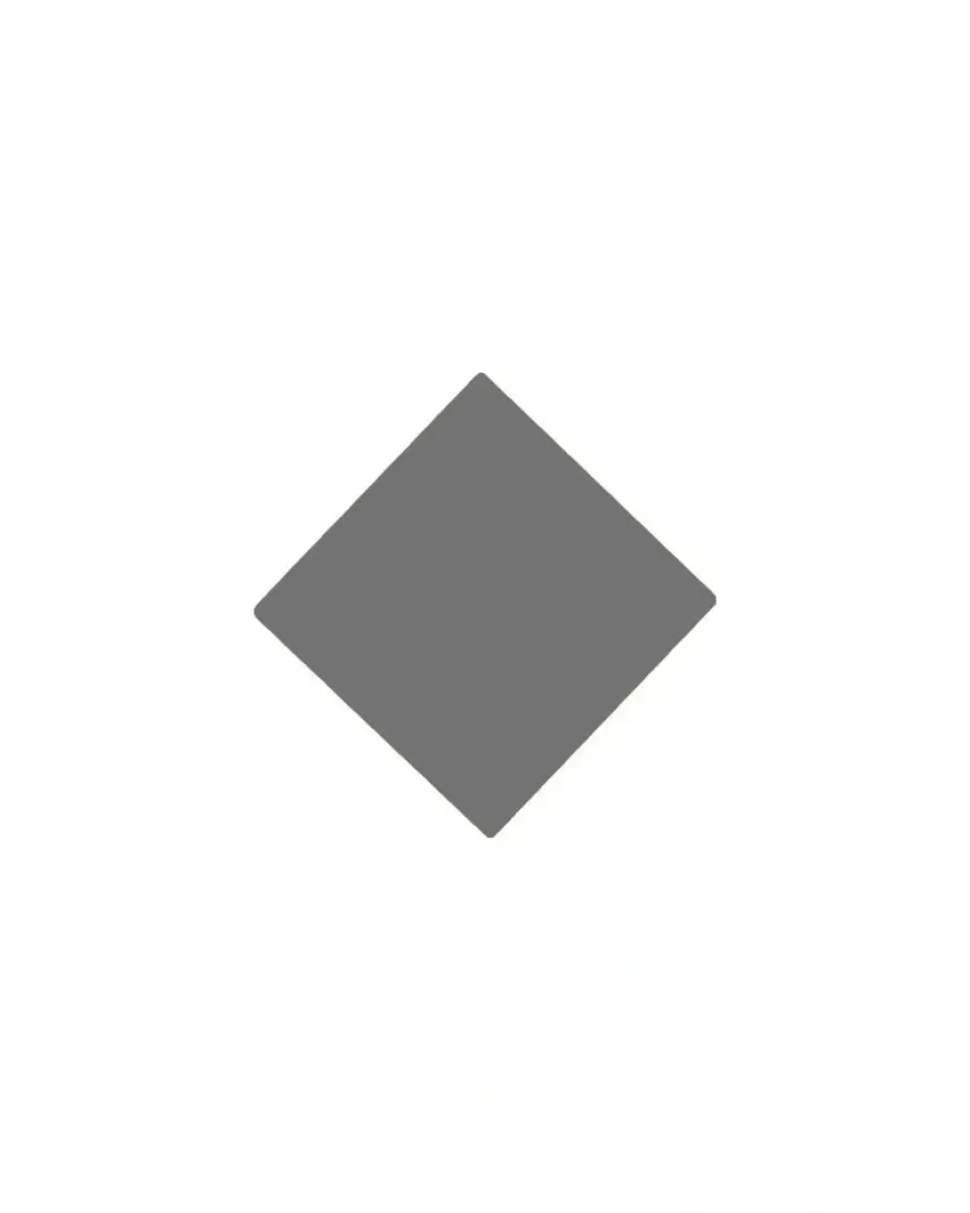 Klinker - Kvadrat 5 x 5 cm grafitgrå