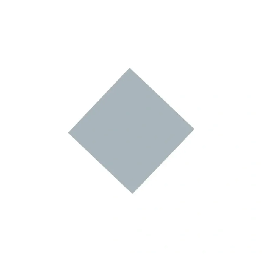 Klinker - Kvadrat 5 x 5 cm gråblå