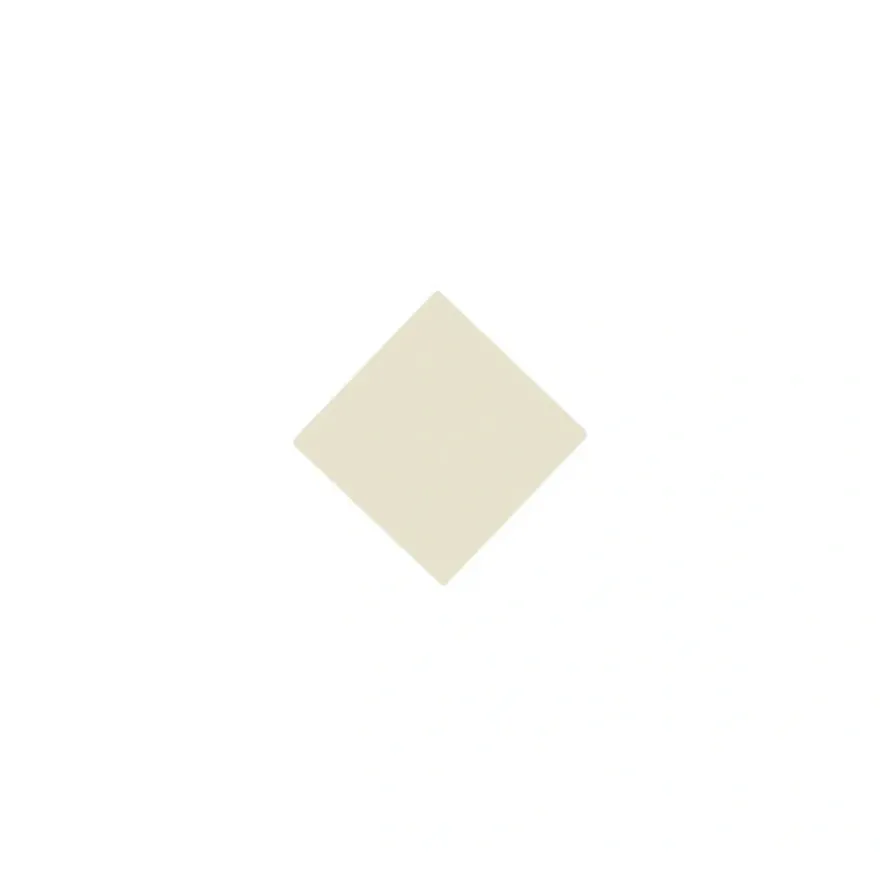 Klinker - Kvadrat 3,5 x 3,5 cm gulvit