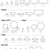 Klinker - Kvadrat 5 x 5 cm ljusblå