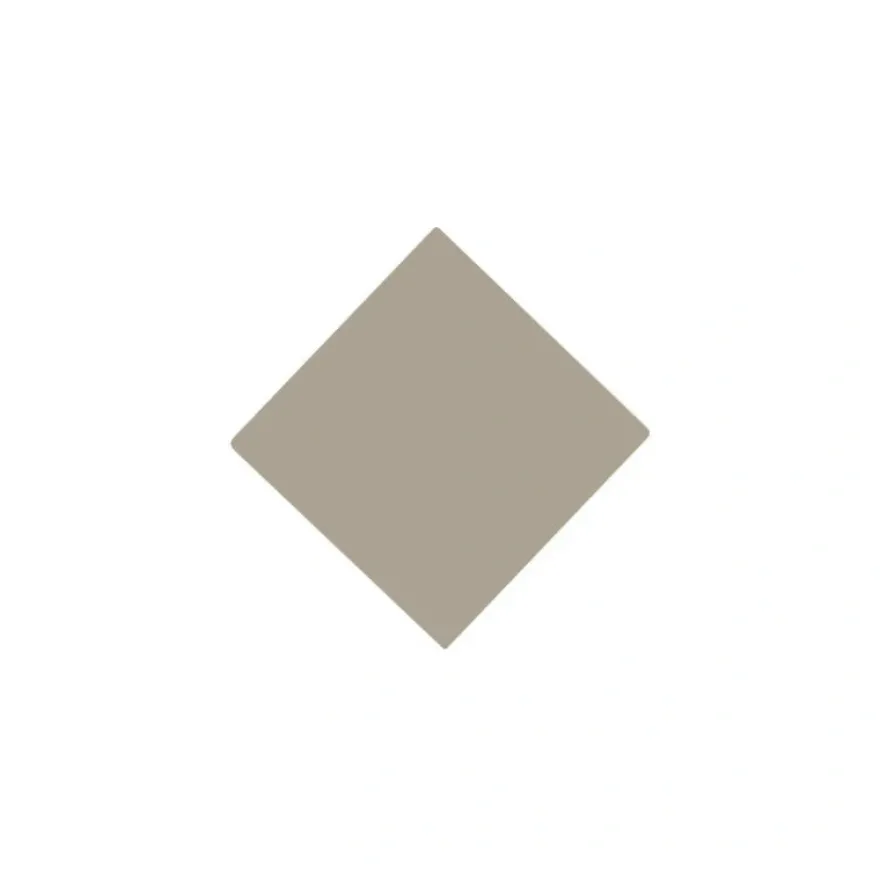Klinker - Kvadrat 5 x 5 cm ljusgrå