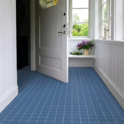 Klinker - Kvadrat 10 x 10 cm mörkblå