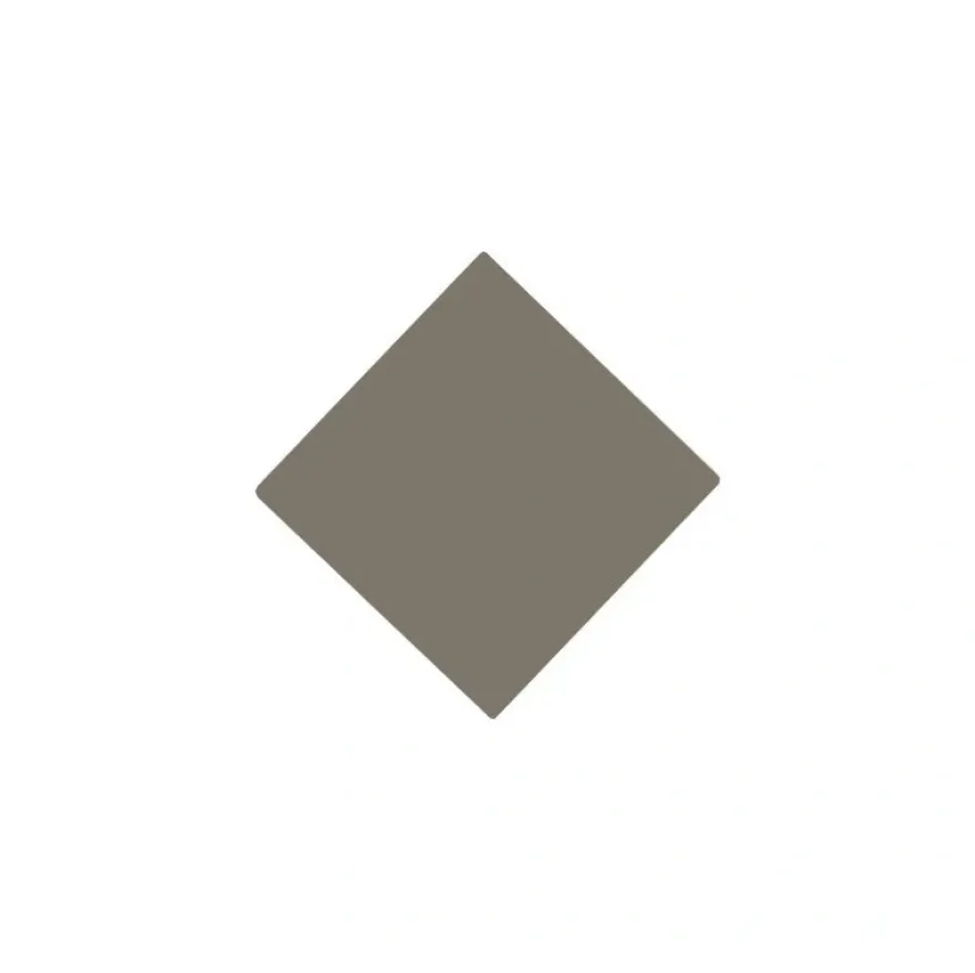 Klinker - Kvadrat 5 x 5 cm mörkgrå