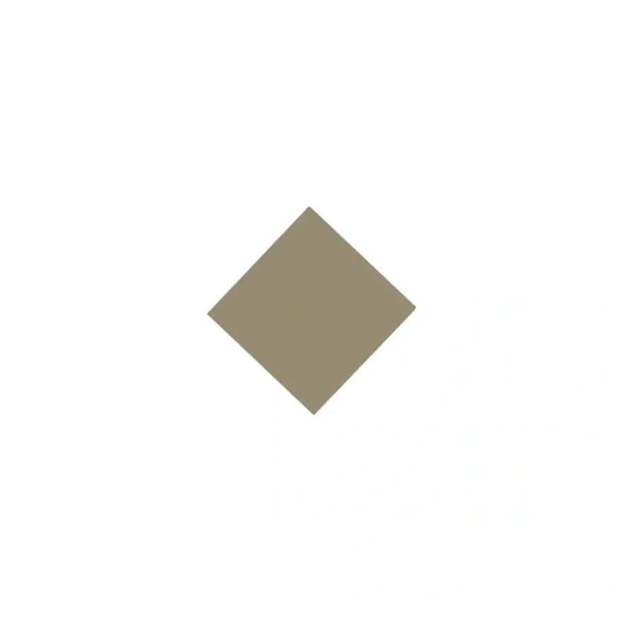 Klinker - Kvadrat 3,5 x 3,5 cm mullvadsgrå
