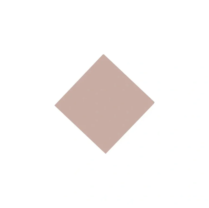 Klinker - Kvadrat 5 x 5 cm rosa