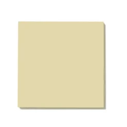 Klinker - Kvadrat 10 x 10 cm vaniljgul