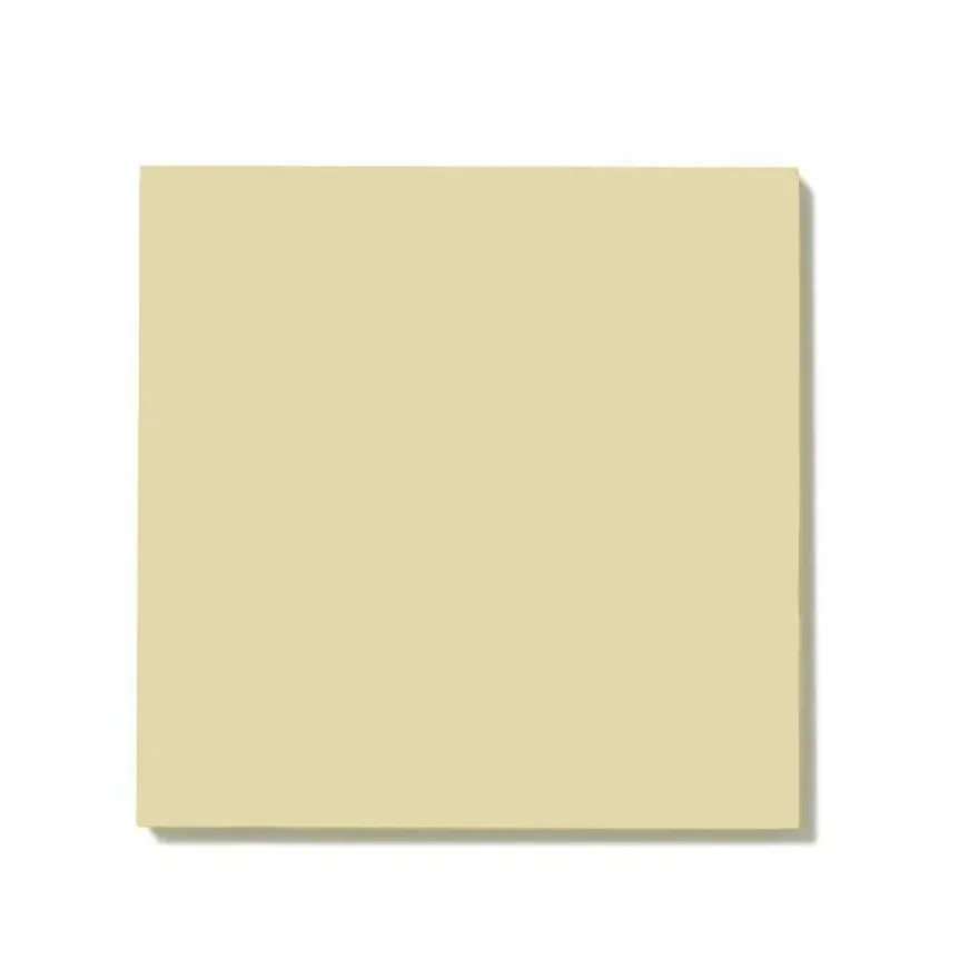 Klinker - Kvadrat 10 x 10 cm vaniljgul