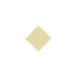 Klinker - Kvadrat 3,5 x 3,5 cm vaniljgul