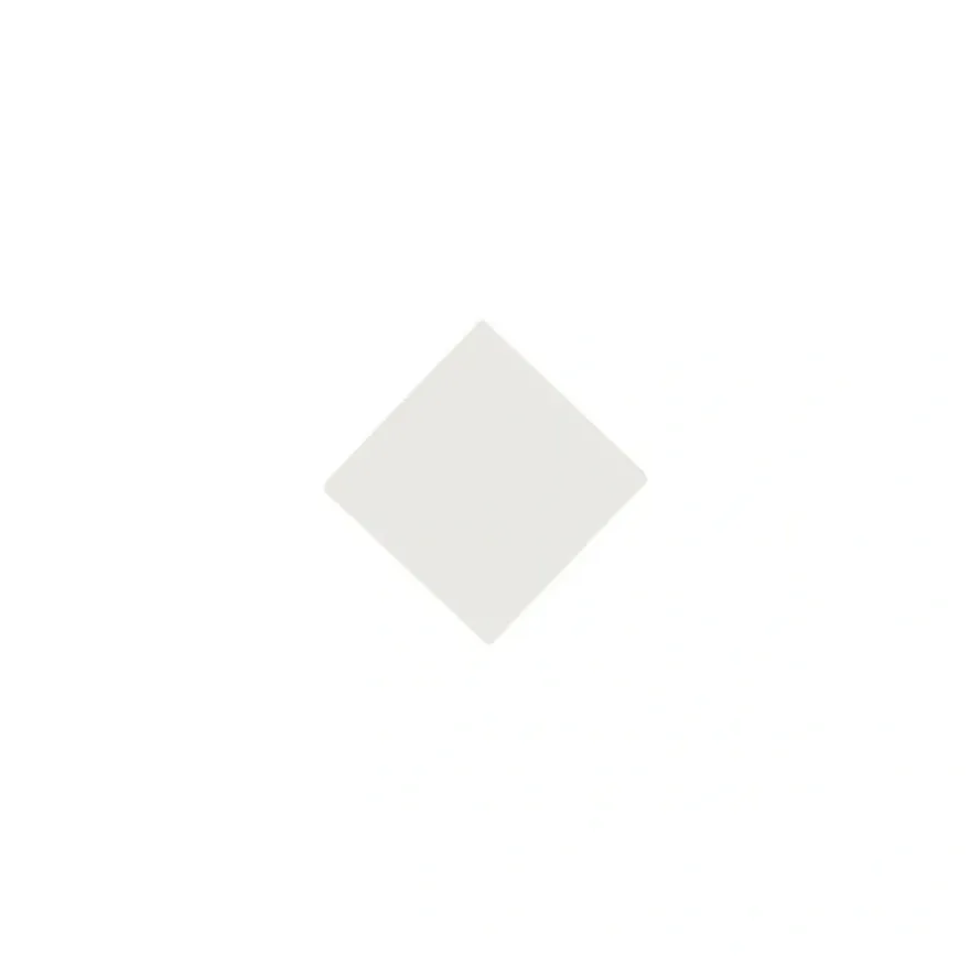 Klinker - Kvadrat 3,5 x 3,5 cm vit
