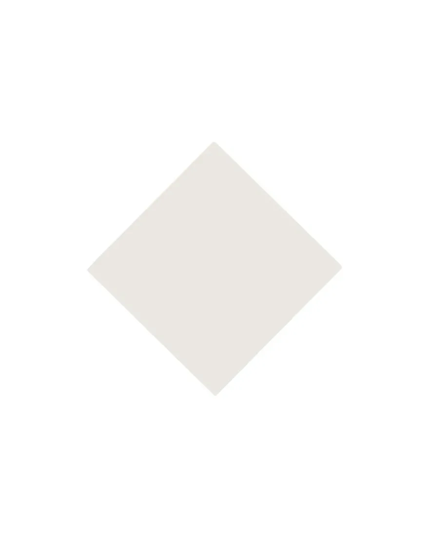Klinker - Kvadrat 7 x 7 cm vit