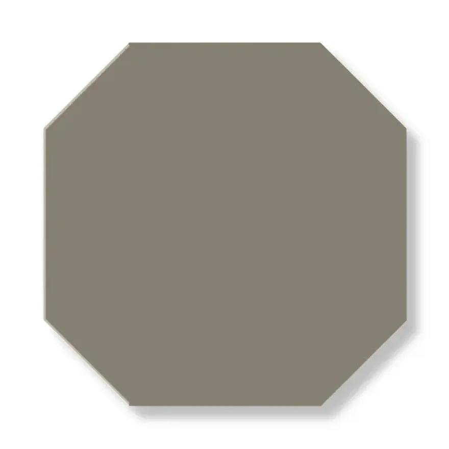 Klinker - Oktagon 15 x 15 cm grå