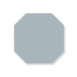 Klinker - Oktagon 10 x 10 cm gråblå