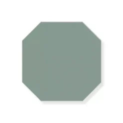 Klinker - Oktagon 10 x 10 cm grön