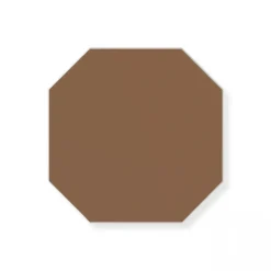 Klinker - Oktagon 10 x 10 cm havana