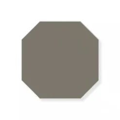 Klinker - Oktagon 10 x 10 cm mörkgrå