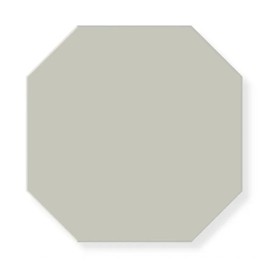 Klinker - Oktagon 15 x 15 cm pärlgrå