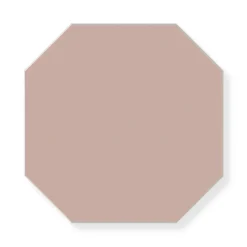Klinker - Oktagon 15 x 15 cm rosa