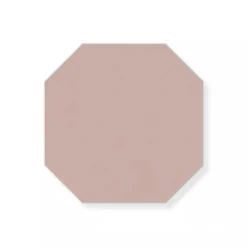 Klinker - Oktagon 10 x 10 cm rosa