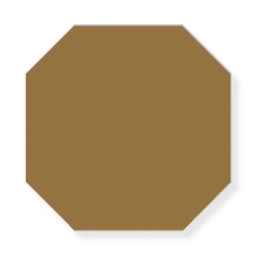 Klinker - Oktagon 15 x 15 cm toffee