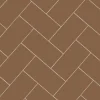 Klinker - Rektangel 10 x 20 cm havana